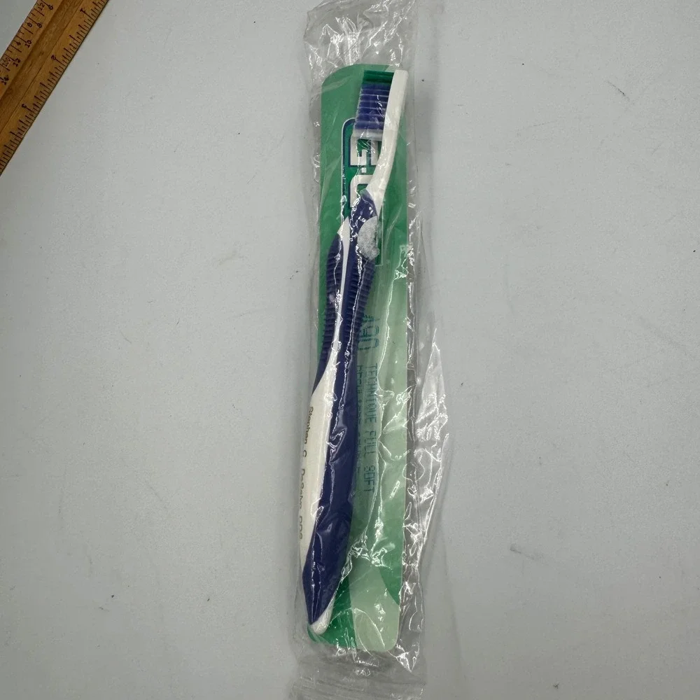 GUM Technique Full Soft Toothbrush 490 Blue Personalized NEW